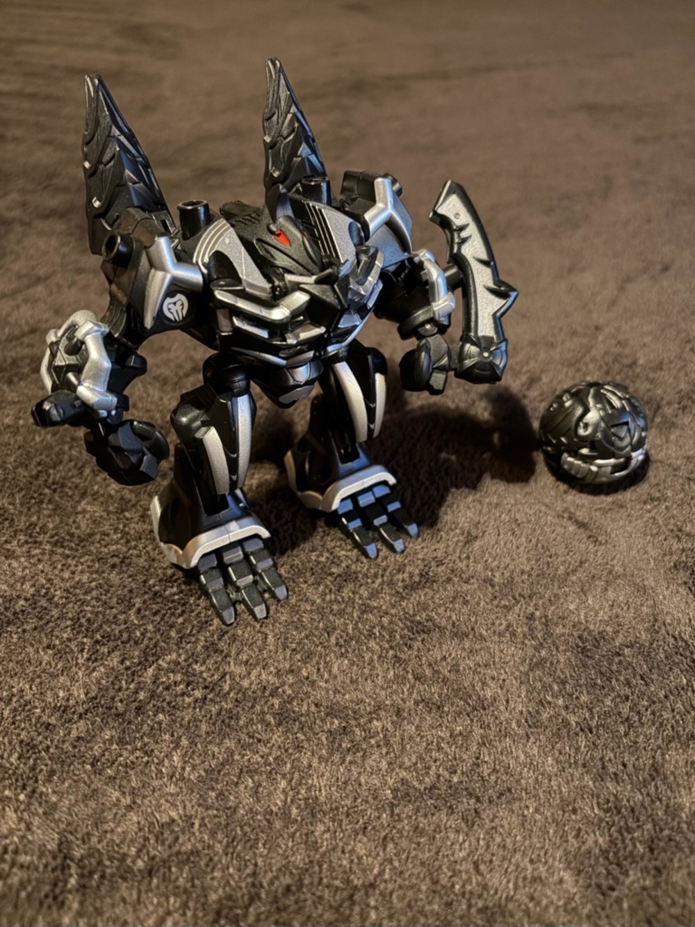Bakugan Darkus Razenoid 1050G & Coredegon 260G w/ Character Ability + Gate Cards
